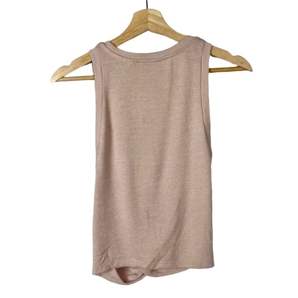 Artizia Wilfred Free Light Pink Daley Twist Front Tank Top M - Picture 3 of 5